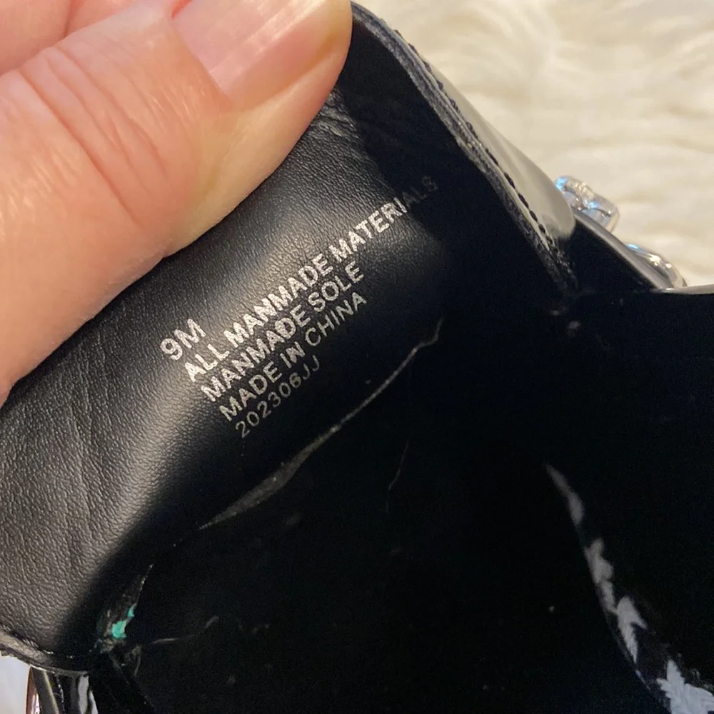 GB SHOES SIZE 9 BNWOT COLOR BLACK SEE ALL PHOTOS - Picture 8 of 12